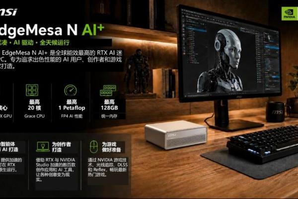 微星发布紧凑型AI智能体主机EdgeMesa N AI+：本地最大运行200B大模型！ 