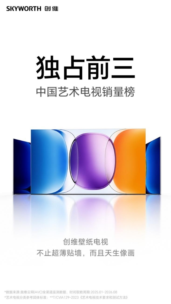 从品类开创到全面引领：创维壁纸电视的十年“荣耀之路”