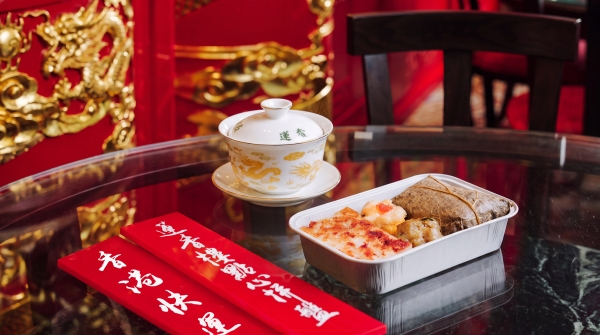 三万英尺高空品“香港莲香楼” 点心！香港快运航空全新飞机餐惊喜登场