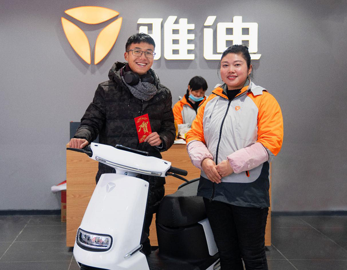 雅迪董经贵2021满怀信心开启全球倍增新征程