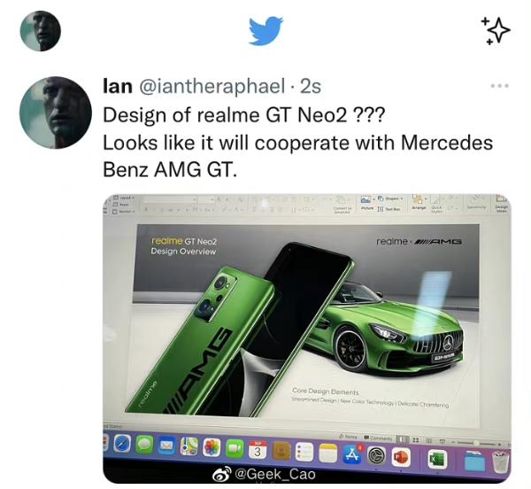 realme 真我GT Neo2再爆新料！骁龙870加持、联名AMG GT，稳了