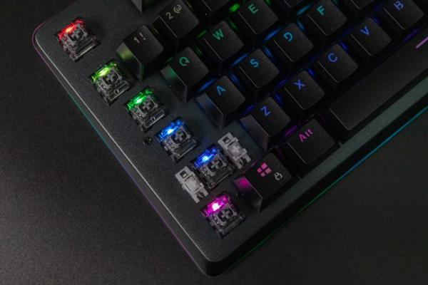 防水还有RGB！雷柏V800 RGB游戏机械键盘评测