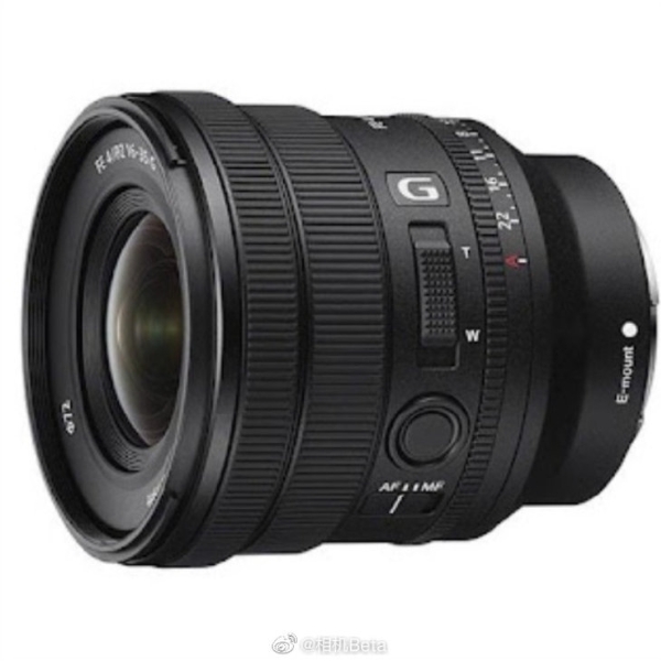 视频利器！索尼16-35mm F4电动变焦全幅镜头即将发布
