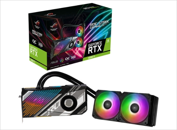 华硕发布三款RTX3090Ti：两款TUF，一款水冷