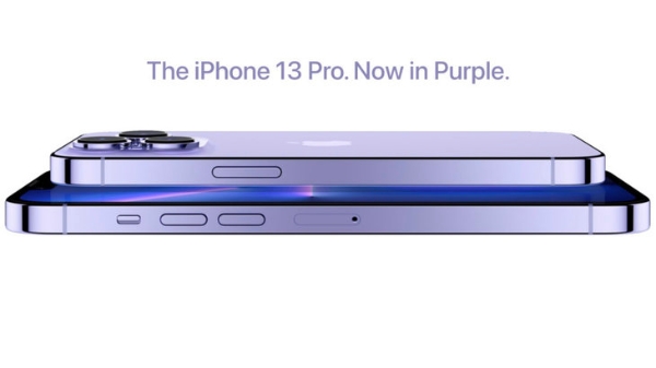 苹果或将推出iPhone13 Pro紫色版，预计3月11日开售