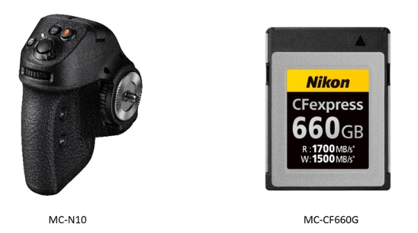 尼康正在开发Z卡口系统遥控手柄并发布660G容量CFexpress存储卡