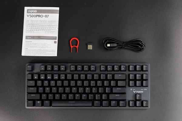 雷柏V500 PRO-87多模版机械键盘评测：畅玩天下只需一把键盘