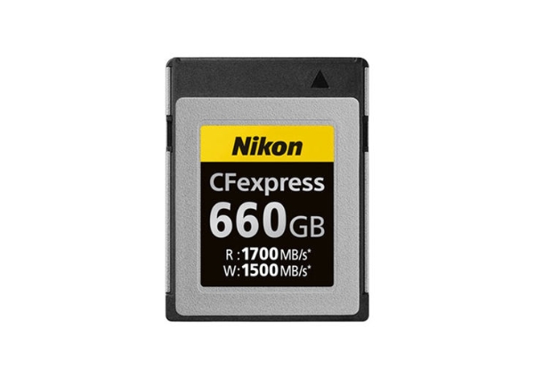 Z9的极速配搭！尼康发布660GB CFexpress储存卡