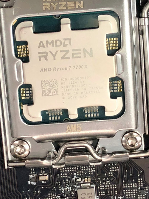性能提升25% ！ AMD R7 7700X 测试成绩流出