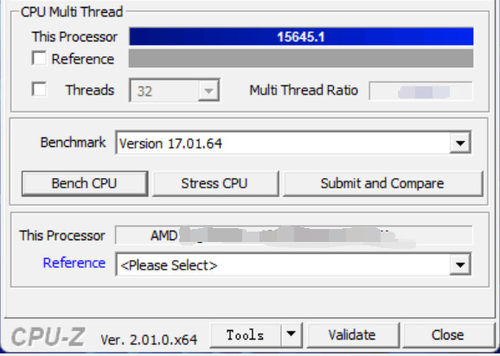AMD锐龙9 7950X处理器CPU-Z跑分疑似曝光