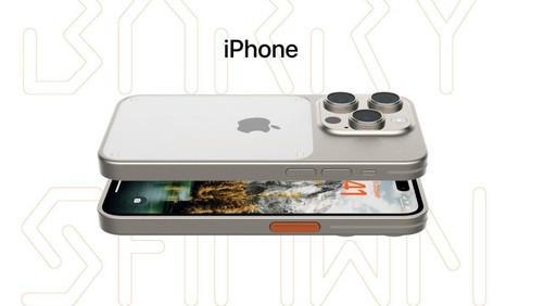 苹果iPhone 15 Ultra渲染图曝光，采用钛金属机身