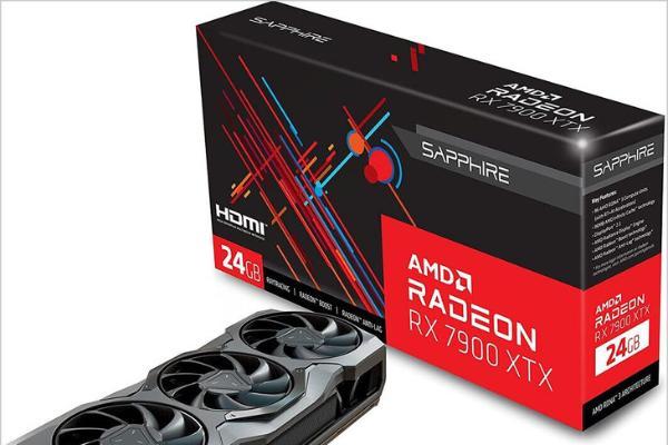 蓝宝石RX7900系列显卡亮相，采用AMD公版设计