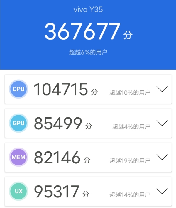 vivo Y35评测：长续航大内存 更好用的千元实力派