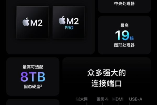 苹果正式推出M2 Max与M2 Pro芯片产品