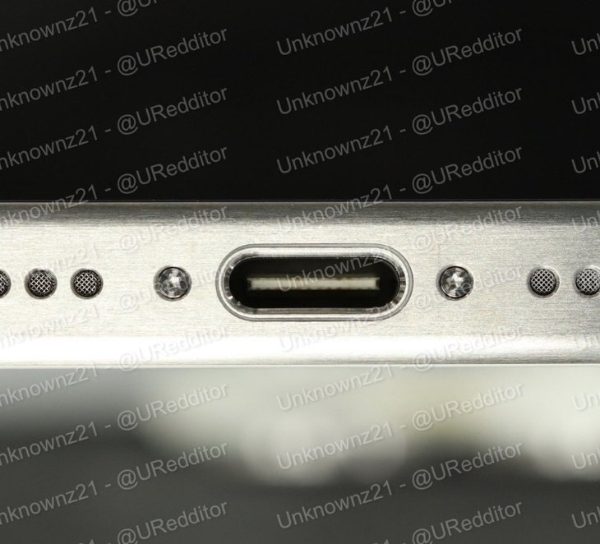 iPhone15 Pro谍照泄露：改用USB-C充电口+弧形边框