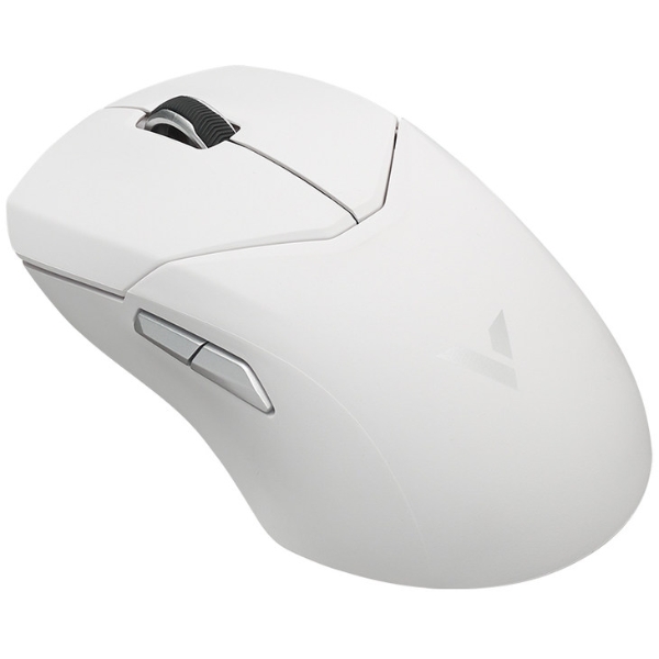 雷柏VT9游戏鼠标推出全新白色配色，可搭配无线充电模块协同使用