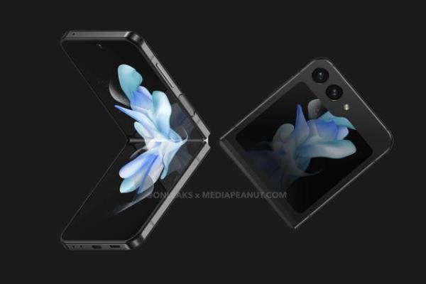 更大尺寸外屏具备更多功能 三星Galaxy Z Flip5渲染图曝光