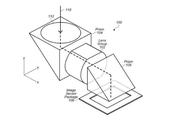 苹果iPhone电动潜望摄像头专利公布：可折叠移动，让背面减少凸起