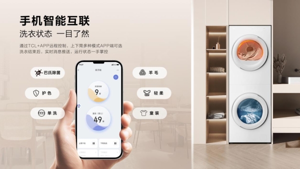 TCL新品洗衣机问世，到底有什么科技硬实力？