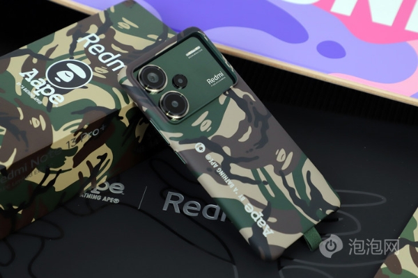 专属迷彩机身 Redmi Note 13 Pro+ AAPE潮流限定版开箱