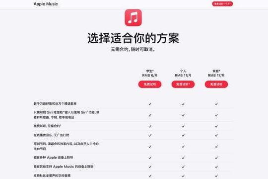 苹果Apple Music国区价格上涨：个人订阅调整为11元/月