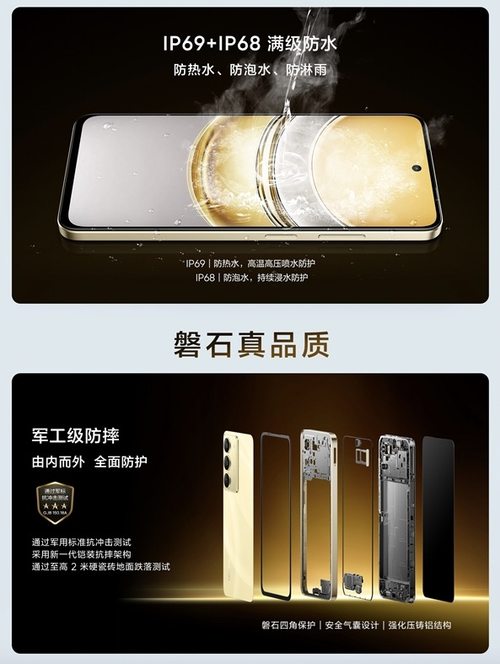 1599起！真我V60 Pro上市：IP69满级防水耐摔