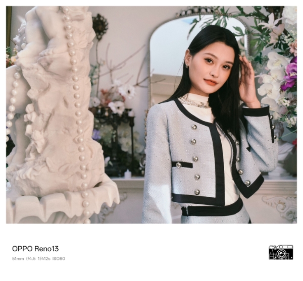 具备专业人像拍照能力 OPPO Reno13让你随手拍出美美的照片