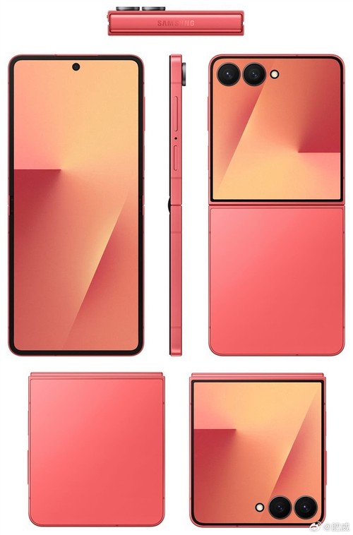 搭载自研Exynos 2500芯片 三星Galaxy Z Flip7外观与配色曝光