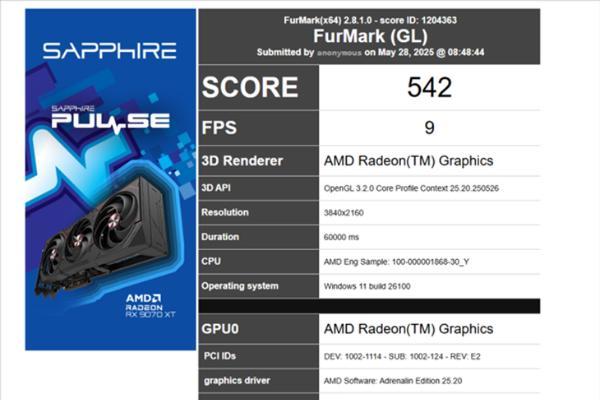 AMD锐龙9000G Zen5桌面级APU跑分曝光！核显频率3.085GHz