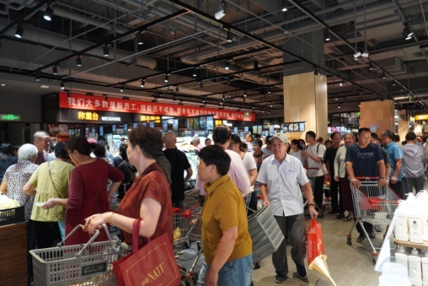 永辉胖东来模式第三店落子相城，苏州高铁吾悦广场店开业