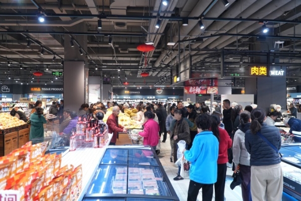 永辉超市“胖东来模式”渭南首店落户吾悦广场