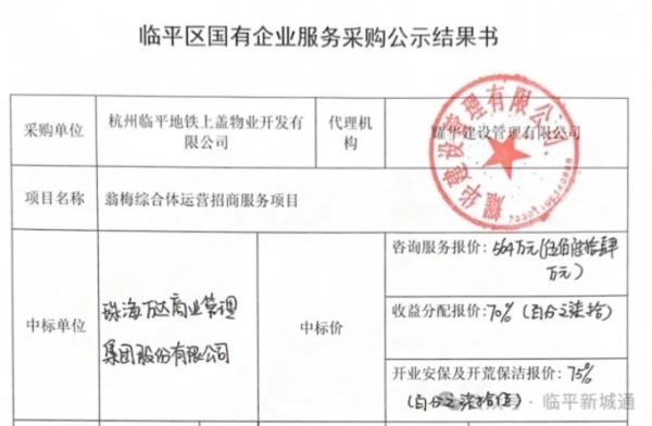 杭州第六座万达广场落地临平，预计2026年年底开业