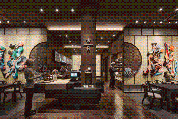 星巴克广东首家非遗概念店落子西关永庆坊