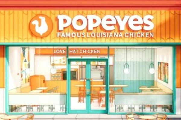 美式炸鸡品牌Popeyes北京第二店试营业