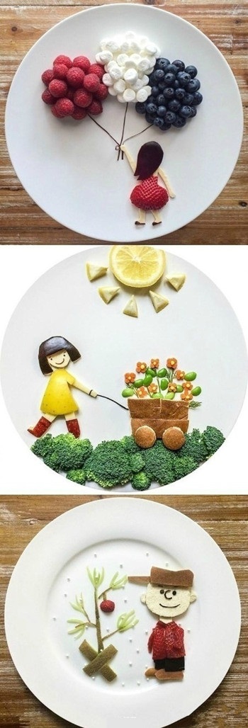 水果蔬菜拼图图片欣赏图片